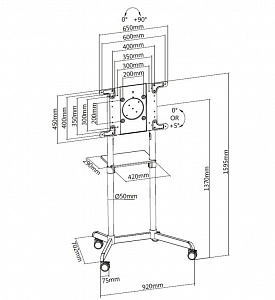 Стойка мобильная Digis DSM-P566 Стойка мобильная Digis DSM-P566