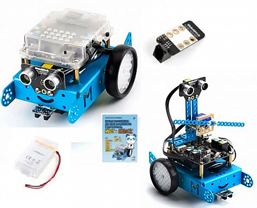 НК. Базовый робототехнический набор Makeblock с АКБ НК. Базовый робототехнический набор Makeblock с АКБ